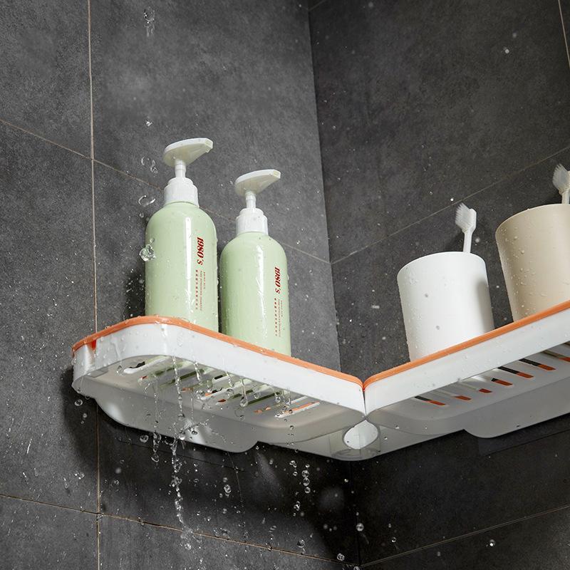 Cremagliera anti-perforazione angolare per bagno