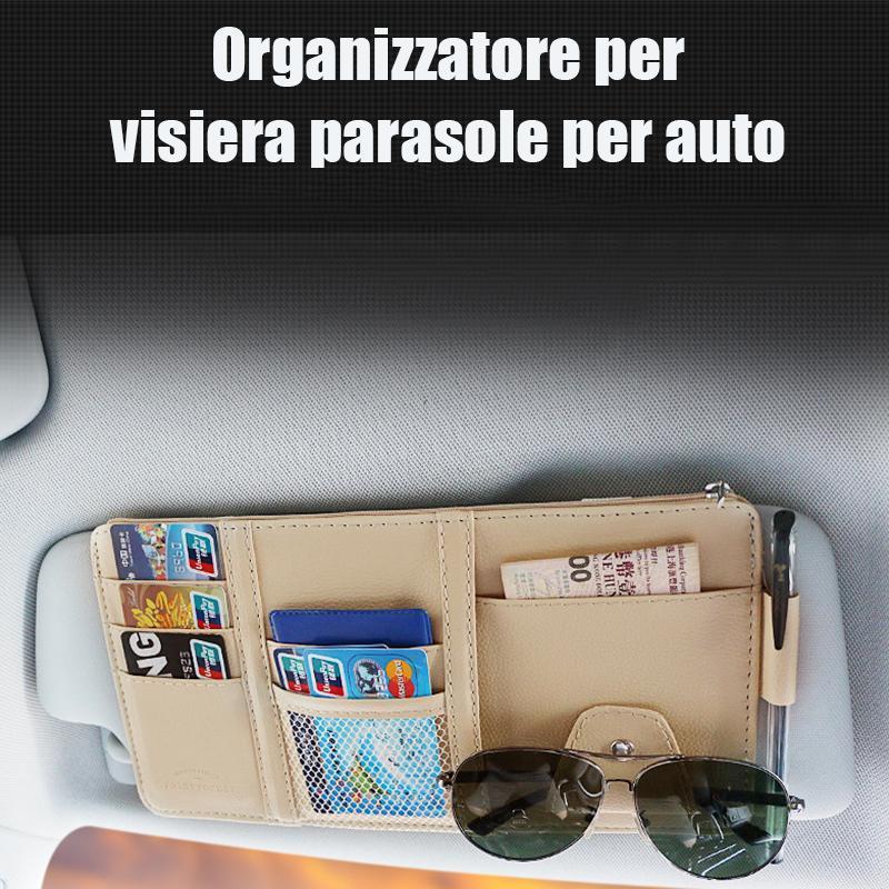 ORGANIZZATORE PER VISIERA SOLE ALL-IN-ONE