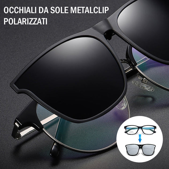 Nuovi occhiali da sole apribili con clip polarizzati