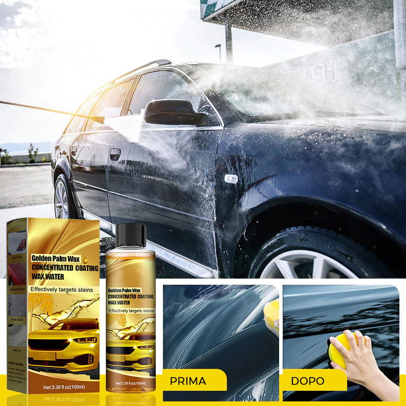 Cera per autolavaggio Golden Carnauba