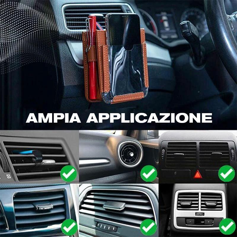 Tasca per Auto Multifunzione Porta Sfiato