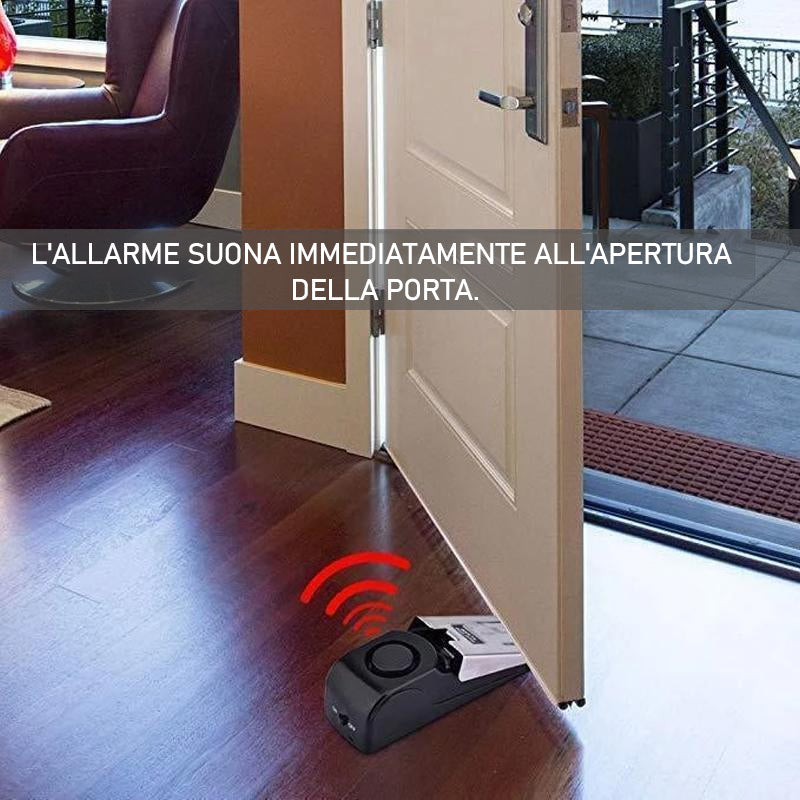 Allarme di sicurezza fermaporta