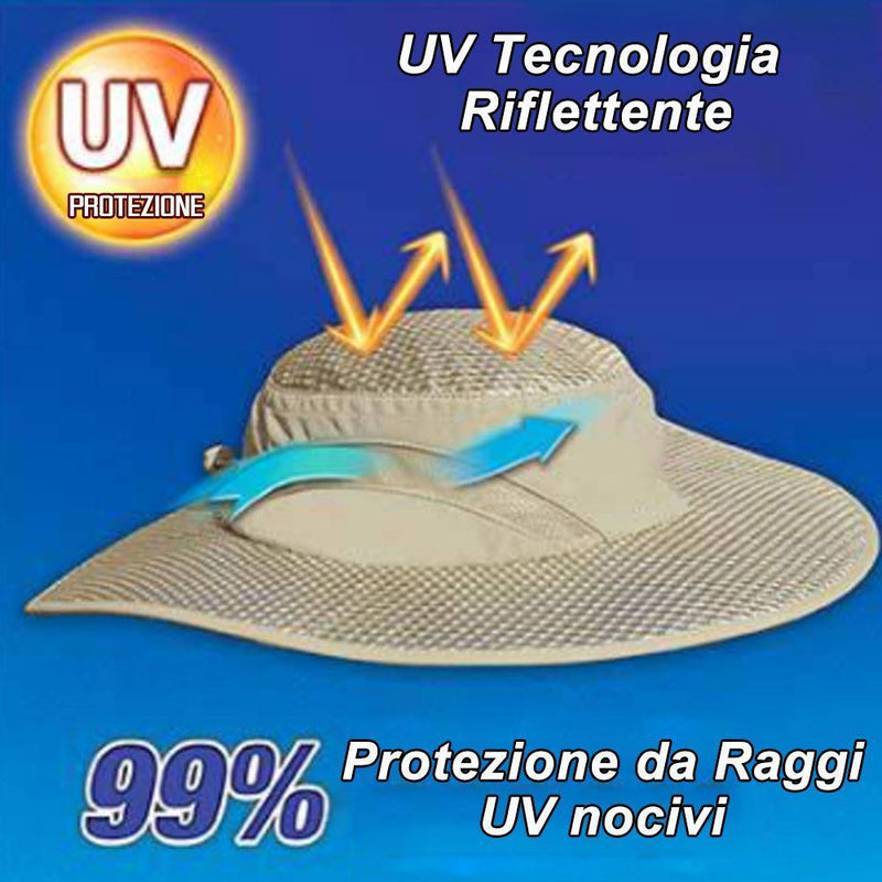 Cappello artico di raffreddamento della protezione del sole