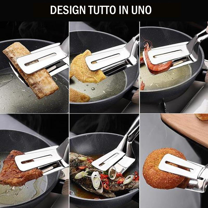 Pinze per bistecche da cucina 3 in 1