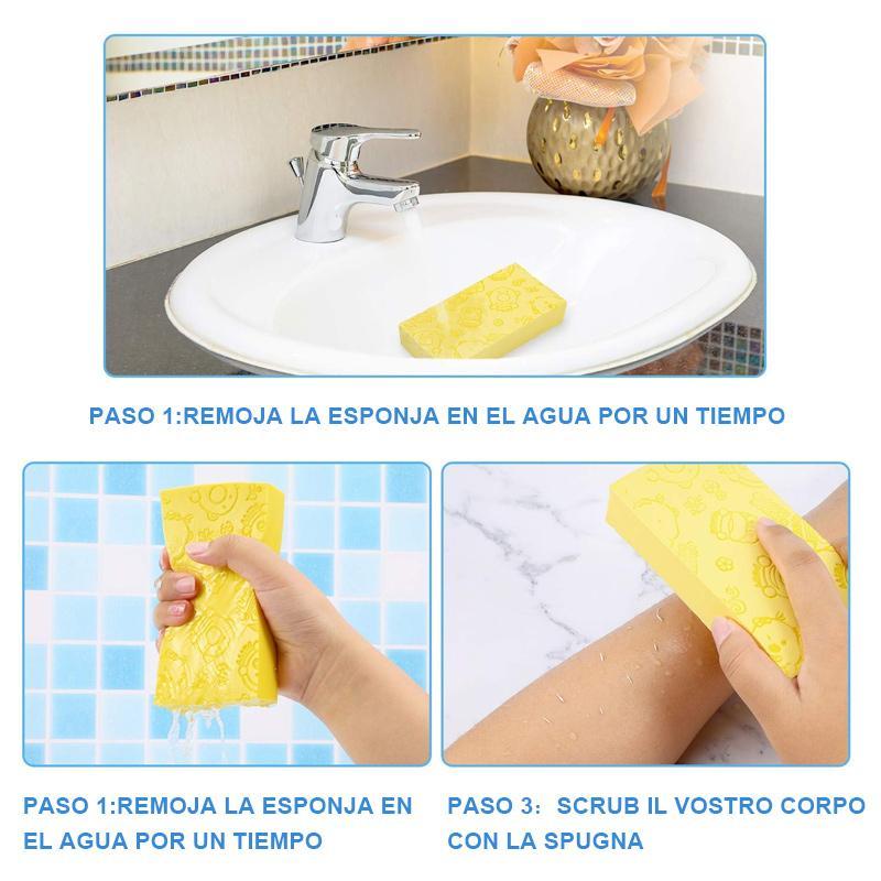 Spugna da Bagno Esfoliante per Doccia