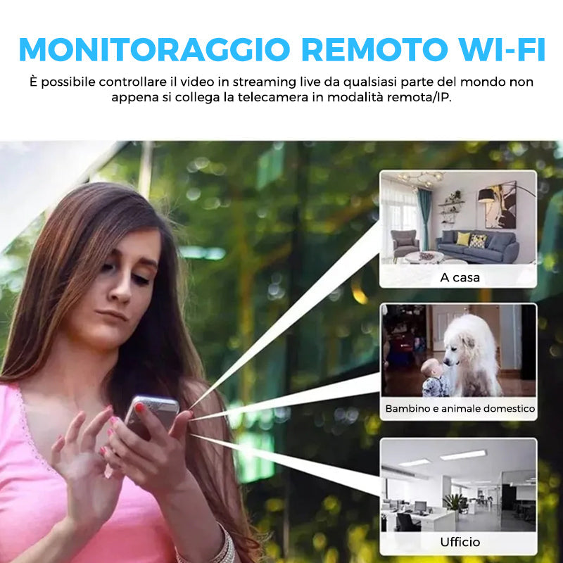 Mini telecamera WIFI 1080P HD💗