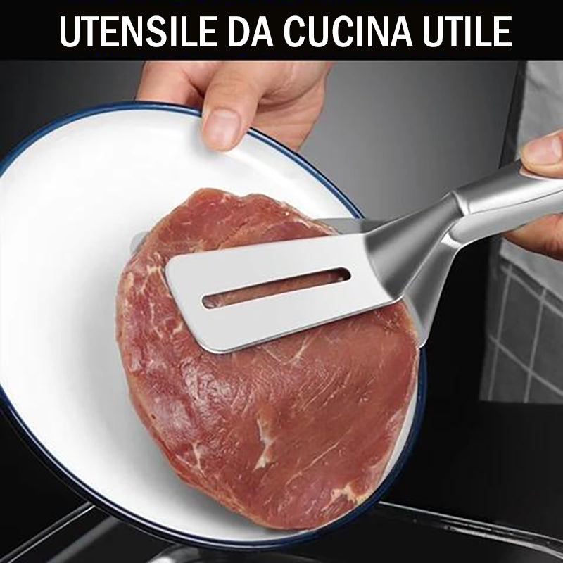 Pinze per bistecche da cucina 3 in 1