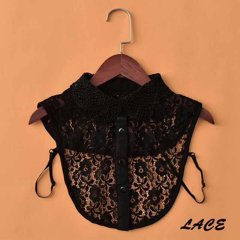 Lady Shirt False Lace Collar