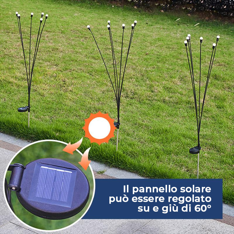 Lampada da giardino solare a LED Firefly