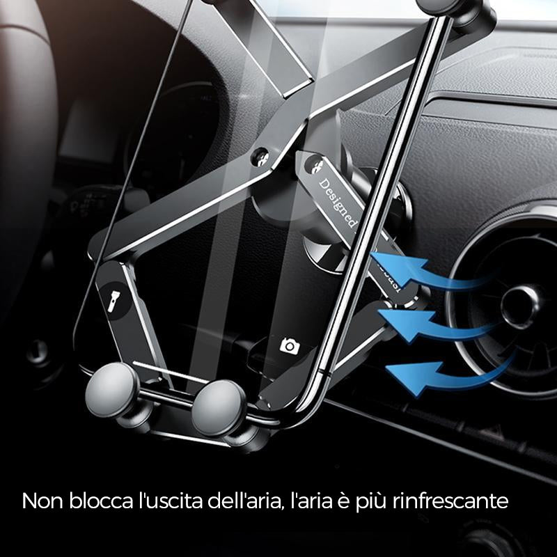 Porta smartphone da auto deformabile