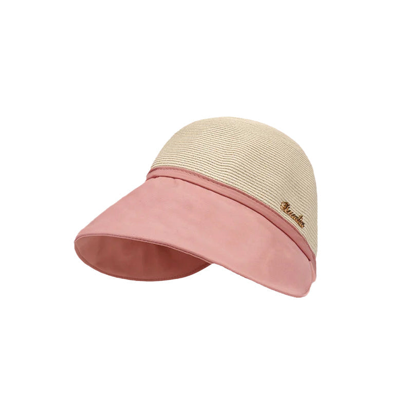 Cappello da donna con protezione solare a tesa larga