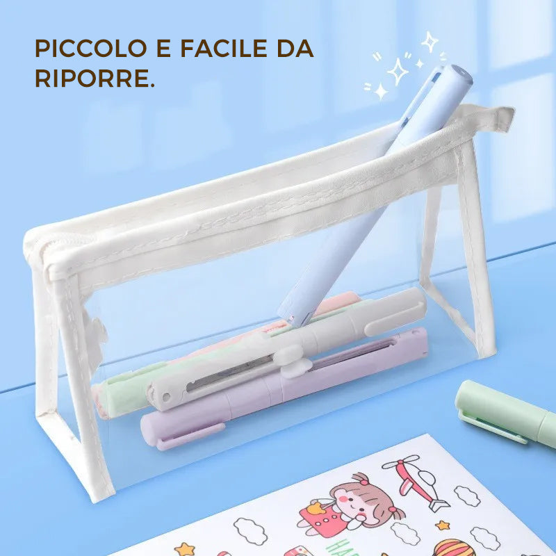 Mini forbici pieghevoli a penna per bambini