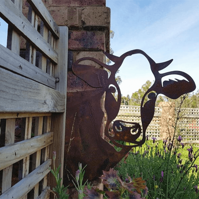 Decorazione per esterni in metallo da fattoria