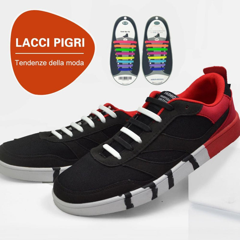 Lacci pigri, tendenze della moda (3 sacchettini)