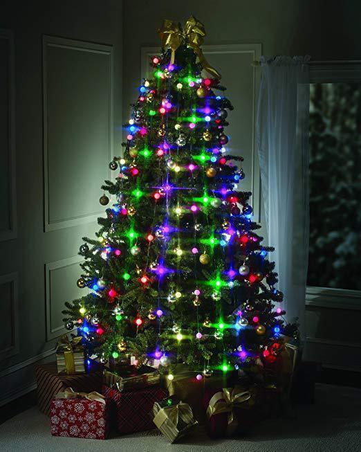 Mantello di luci per Albero di Natale (48LED/64LED)